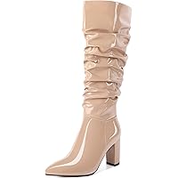 Amazon.com | AUMOTED Knee High Boots for Women, with